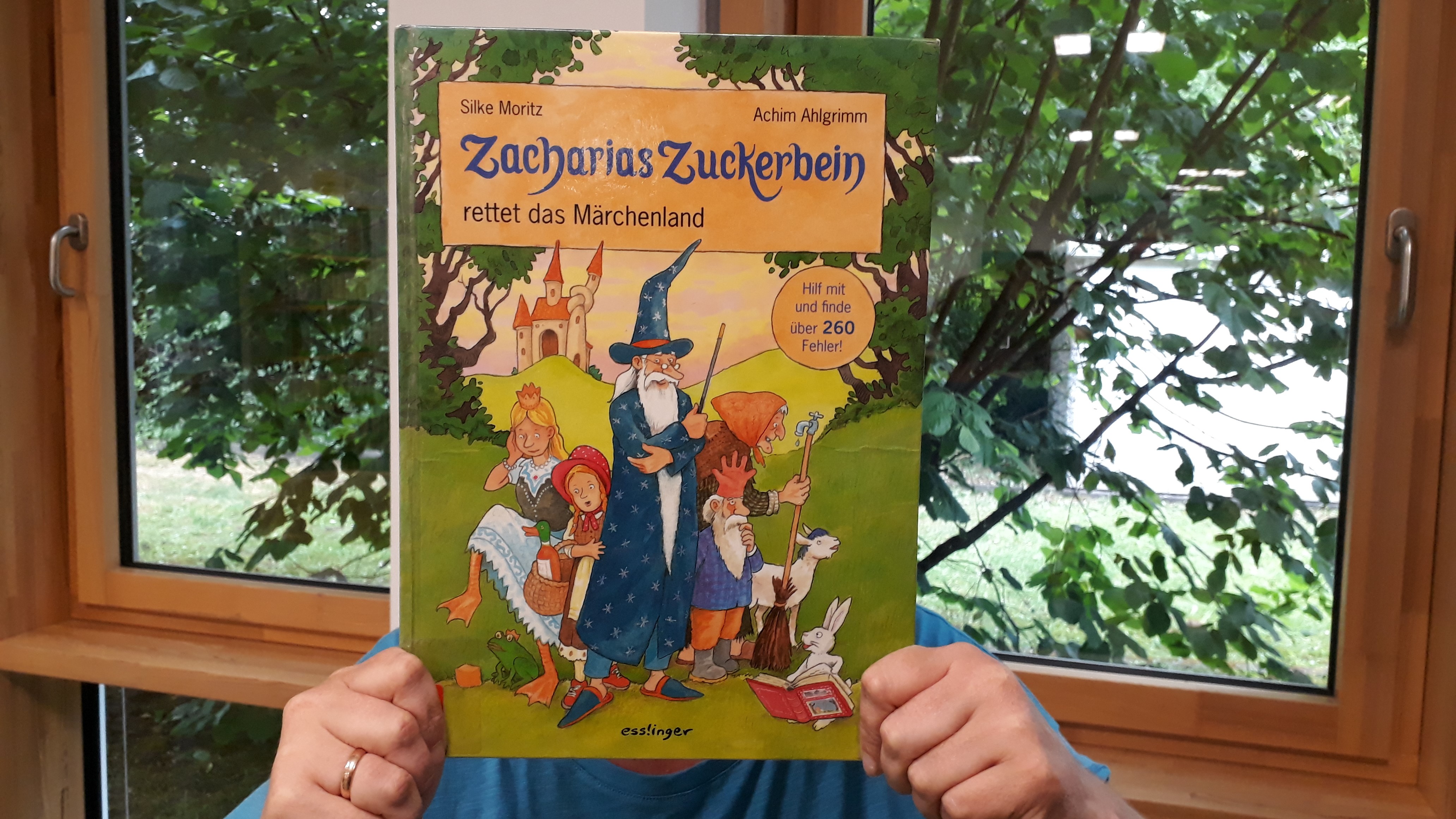 Buchcover "Zacharias Zuckerbein rettet das Märchenland" von Silke Moritz