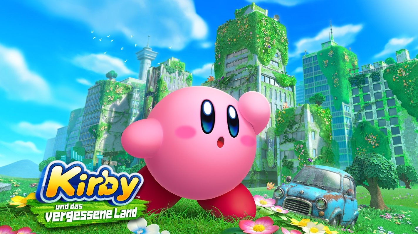 Cover des Konsolenspiels "Kirby und das vergessene Land"