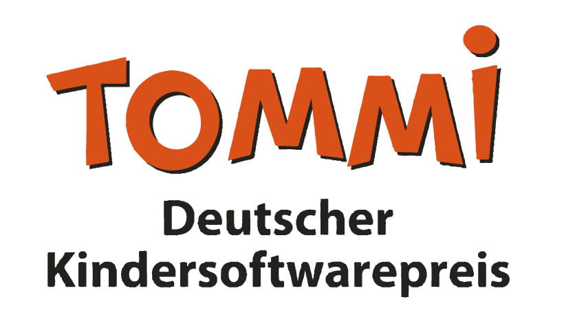 TOMMI - Deutscher Kindersoftwarepreis Logo 