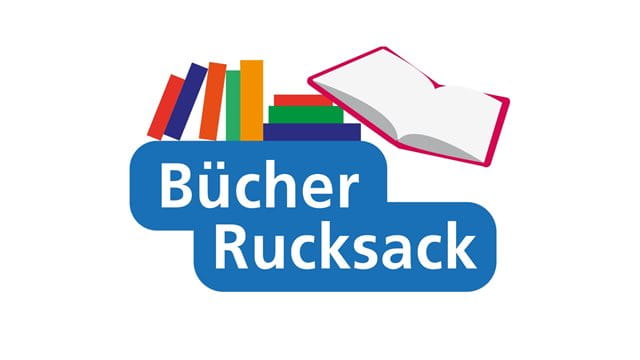 BücherRucksack Bücherwelten: Hereinspaziert! Logo