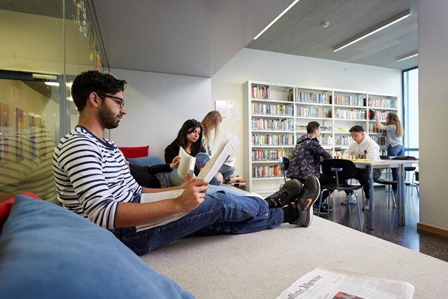 Schulbibliothek im Goethe-Gymnasium