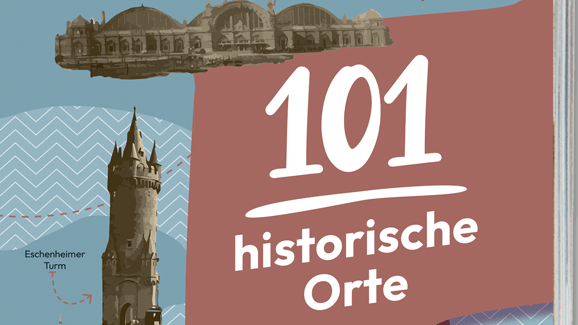Buchcover "101 historische Orte von Mirco Becker"