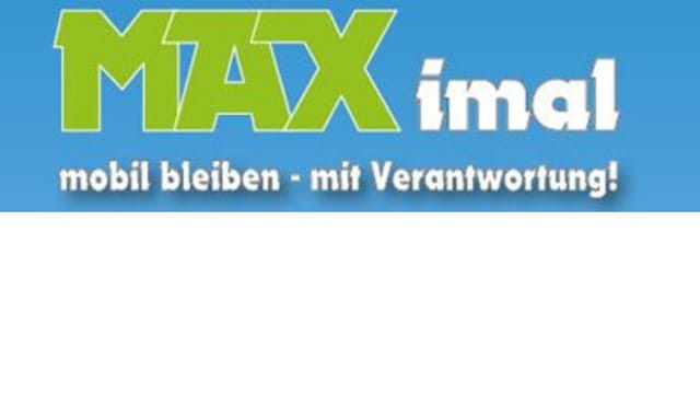 Logo MAXimal mobil bleiben - mit Verantwortung! Logo Aktion MAX der Landespolizei Hessen