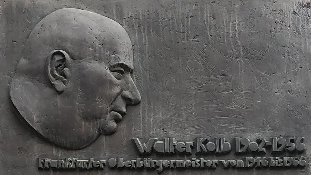 Walter Kolb Gedenktafel