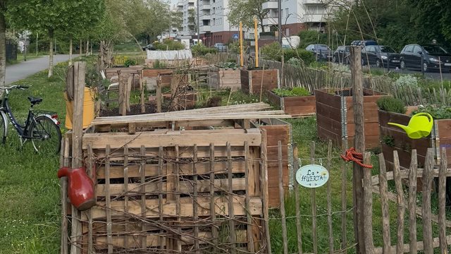 Garten als Lernort Ein Garten als Lernort inmitten der Stadt.