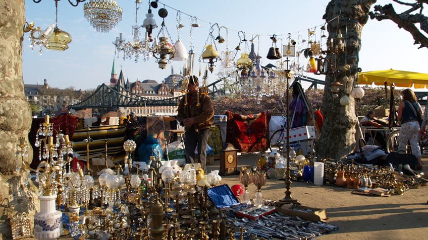Flea Market at Schaumainkai