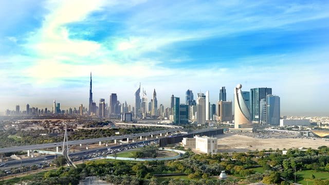 Dubai Skyline, Photo: Stadt Dubai
