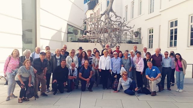 Group photo in front of the Jewish Museum