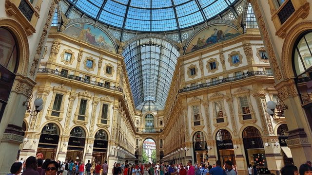 Milan Galleria Vittorio Emanuele, photo: City of Milan