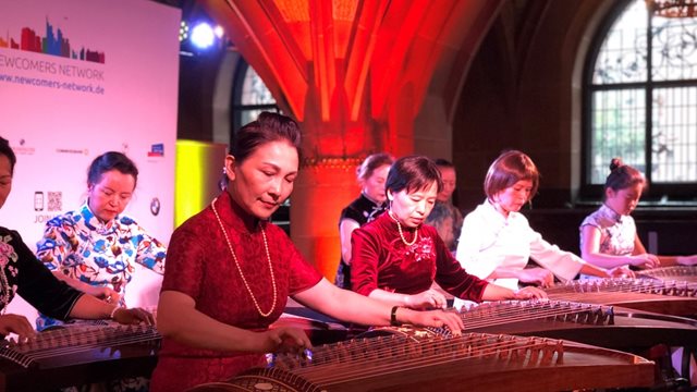 Newcomers Festival 2019: Music performance with the Chinese Guzheng, Photo: Aroon Nagersheth