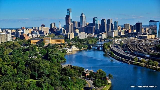 Philadelphia view of the city, photo: VISIT PHILADELPHIA