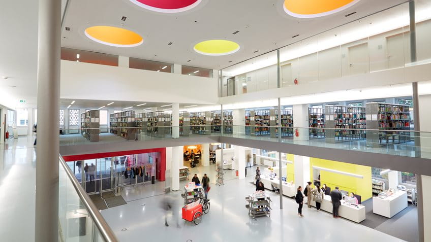 Central library at Hasengasse, photo: Alexander Habermehl
