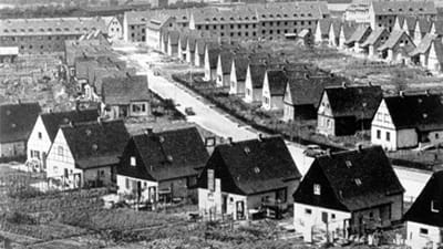 Die Siedlung Frankfurter Berg bei ihrer Entstehung 1938
