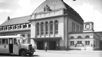 Höchster Bahnhof im Jahr 1935