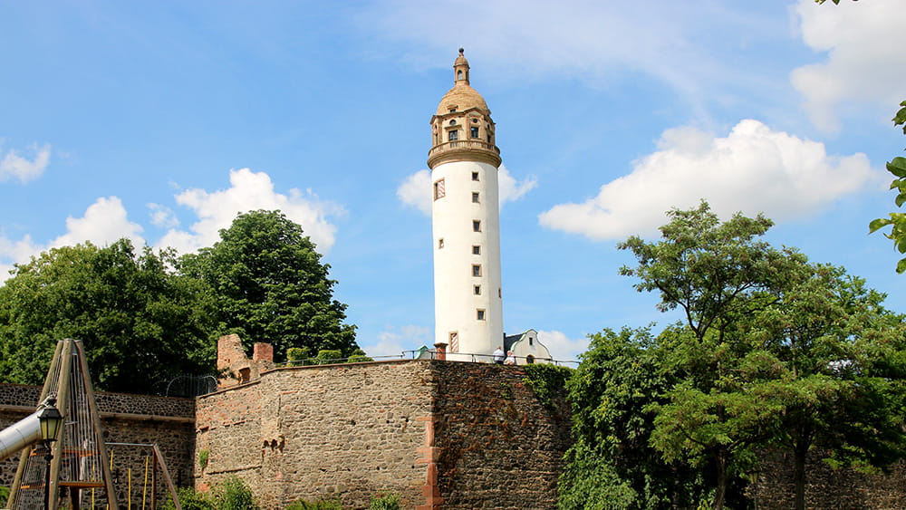 Der Turm des Höchster Schlosses, (c) Stadt Frankfurt am Main, Foto: Stefan Maurer