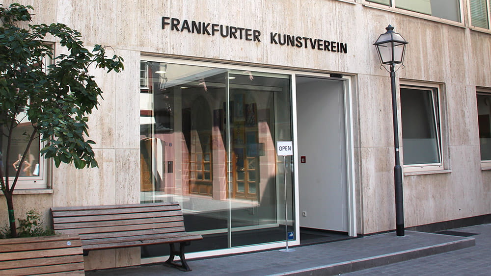 Der Eingang des Frankfurter Kunstvereins, (c) Stadt Frankfurt am Main, Foto: Stefan Maurer