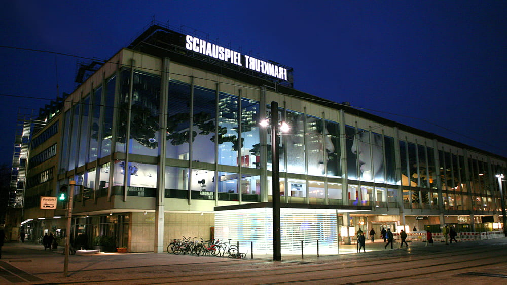 Die Fassade des Schauspiel Frankfurt 