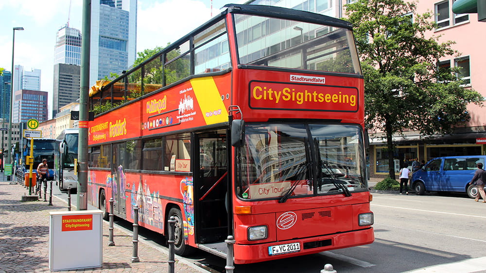 Ein Bus von CitySightseeing, Foto: Stefan Maurer
