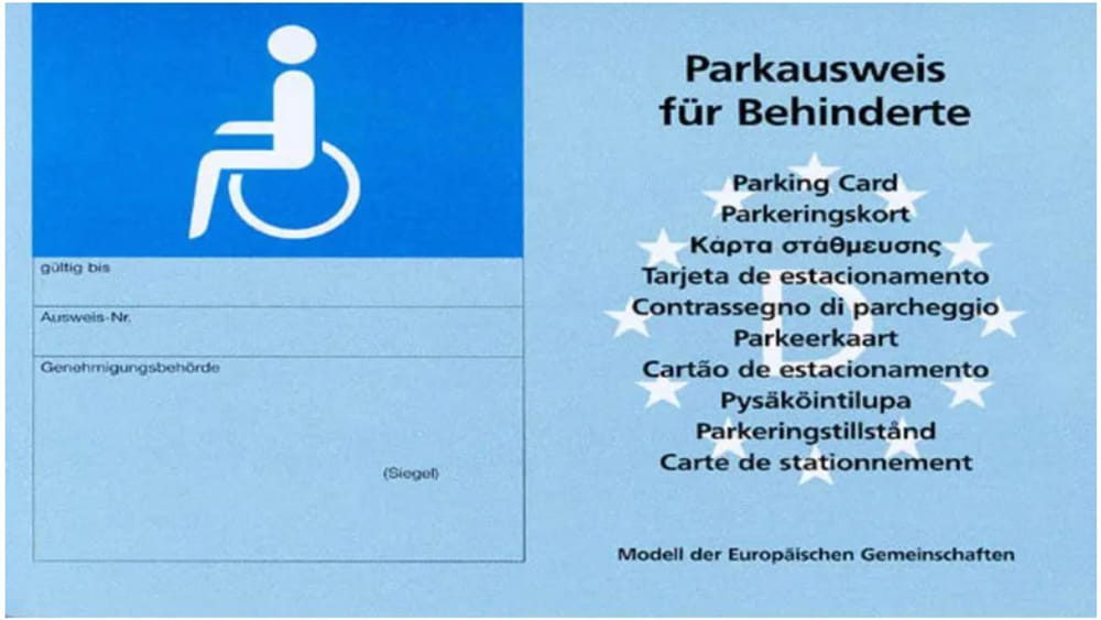 Parkausweis Und Parkplätze | Leichte Sprache