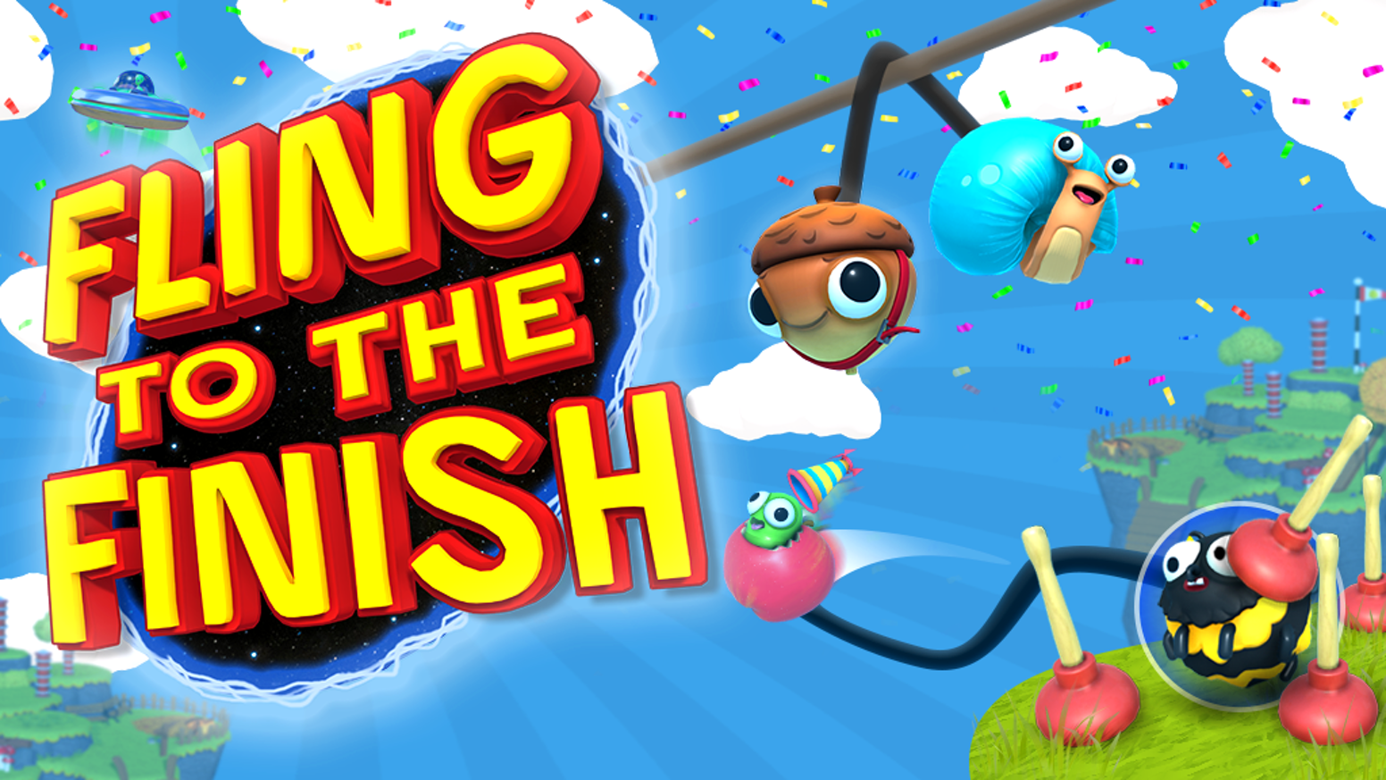 Game "Fling To The Finish"