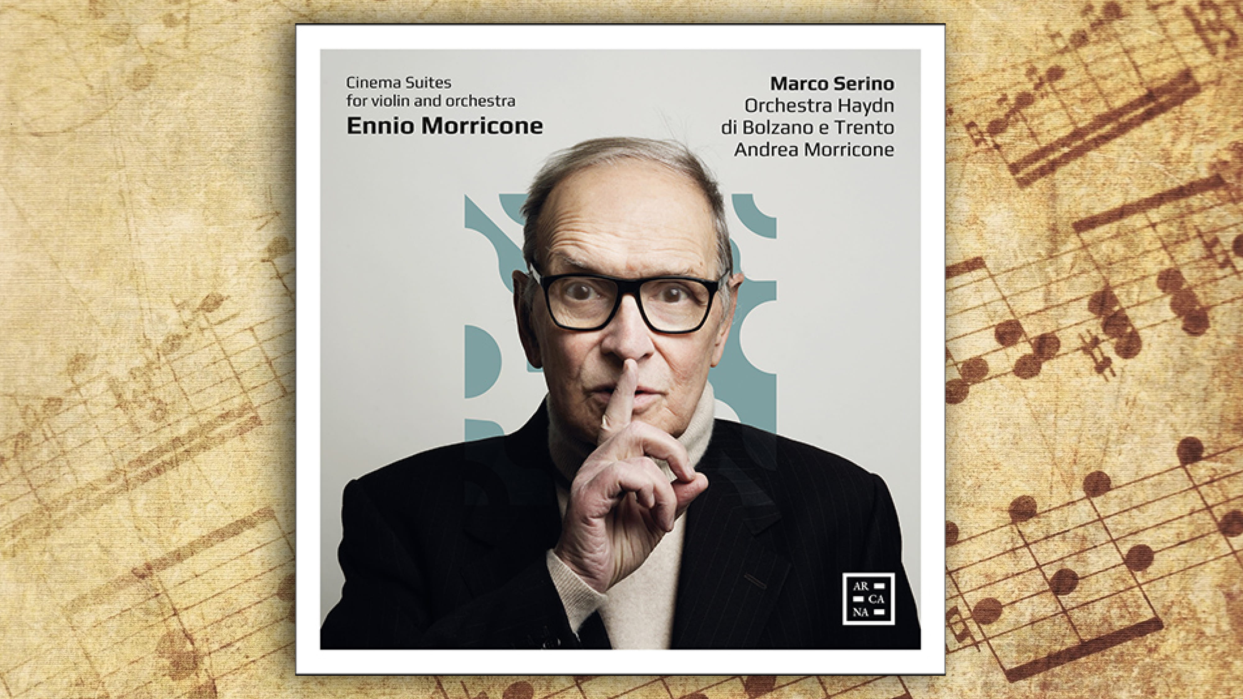 Cover Ennio Morricone - Cinema Suites for violin and orchestra