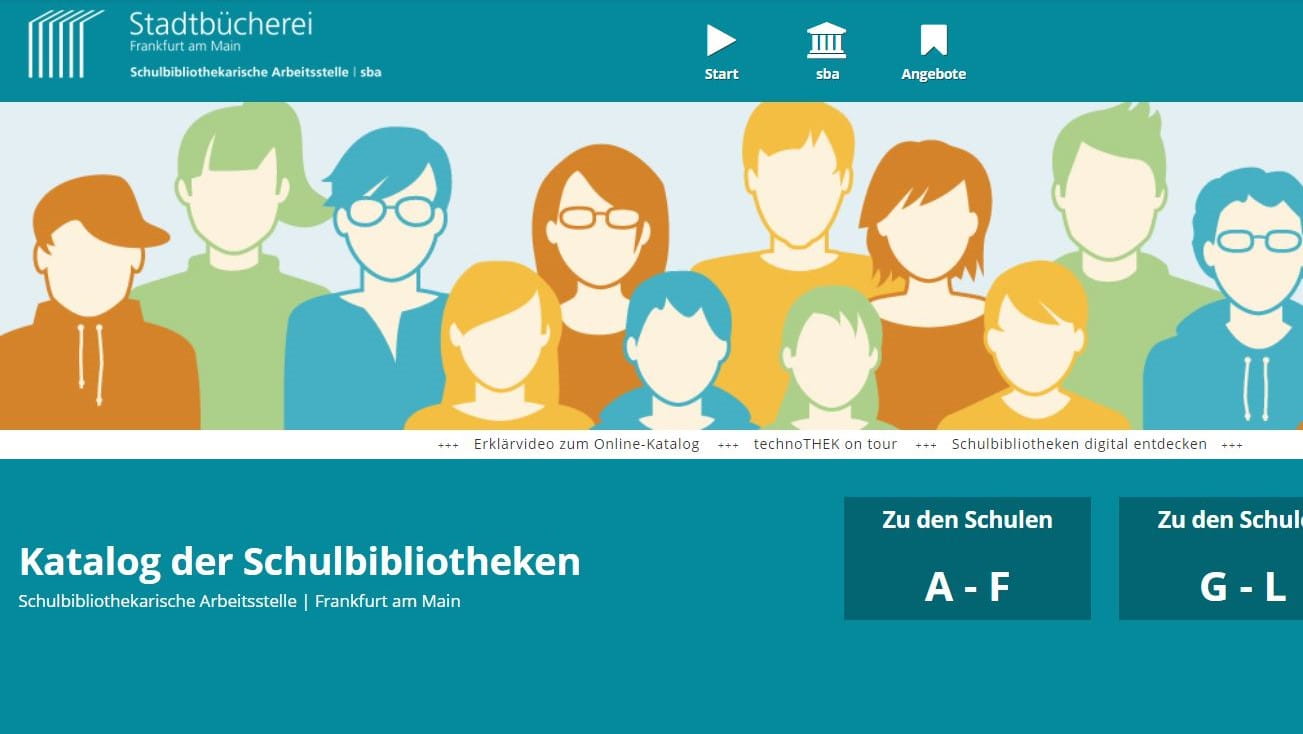 Online-Katalog der Schulbibliotheken