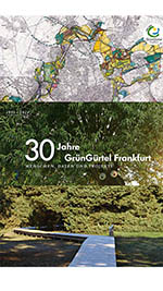 Titelbild Broschüre 30 Jahre GrünGürtel Frankfurt