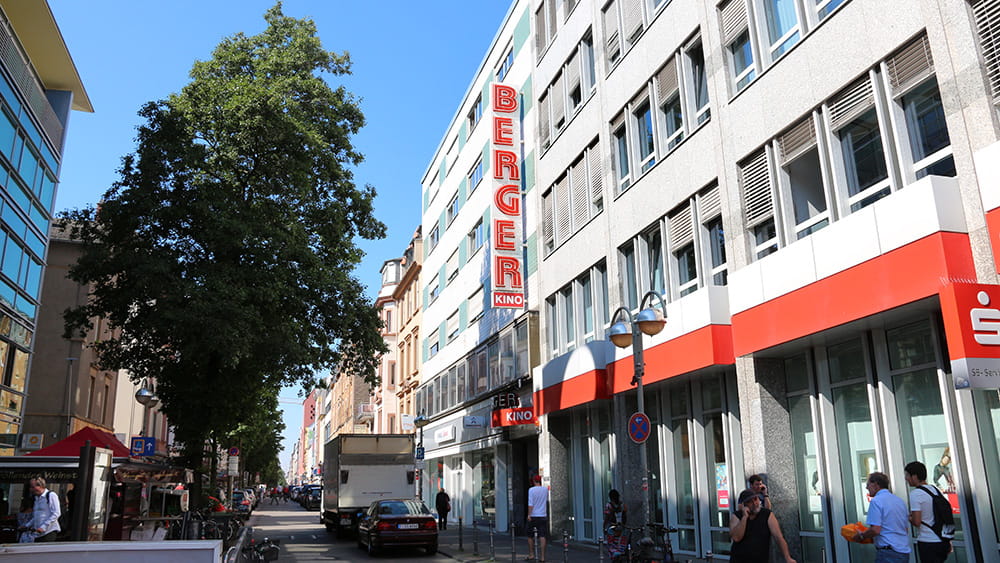 'Berger Kino' auf der Berger Straße in Bornheim, (c) Stadt Frankfurt am Main, Foto: Stefan Maurer